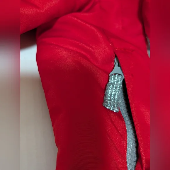 18 Mo Toughskins Infant Boys Black and Cherry Pie Snow Jacket - Picture 10 of 13